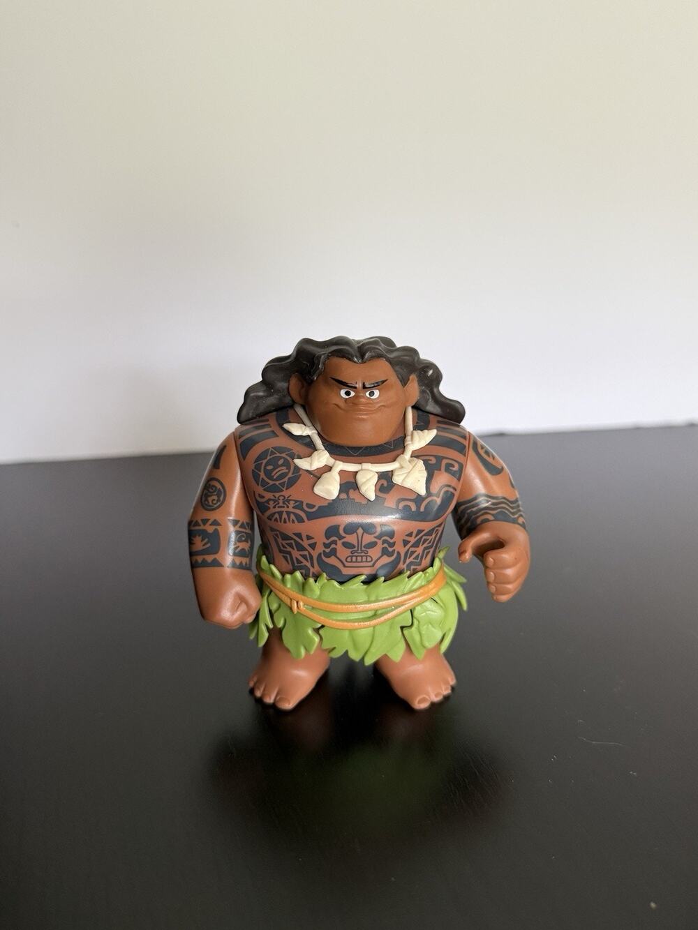 Disney Moana Maui Action Figure 4” Chunk Vinyl Demi-God Of The Wind And Sea